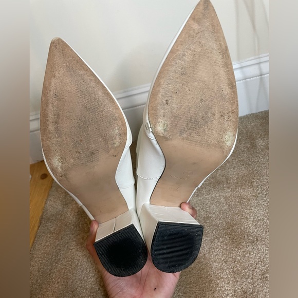 RAID | Shoes | Raid Wide Fit Wynter Heeled Ankle Boots White Size 9 | Poshmark